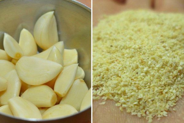 Грузинский джигит готовит чесночный порошок, который хочется добавлять абсолютно во все блюда