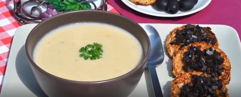 чесночный суп