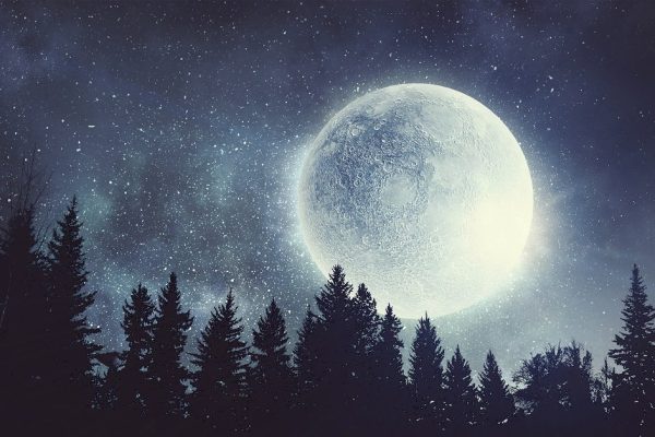 Зимнее солнцестояние и полнолуние