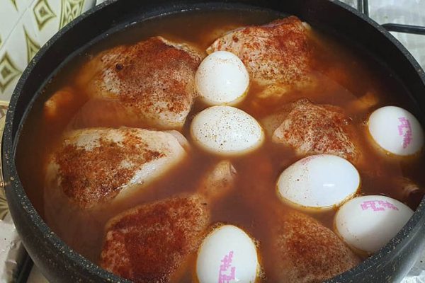 Субботнее горячее блюдо из говядины, когда-то попробовала в Израиле, смогла с легкостью приготовить дома