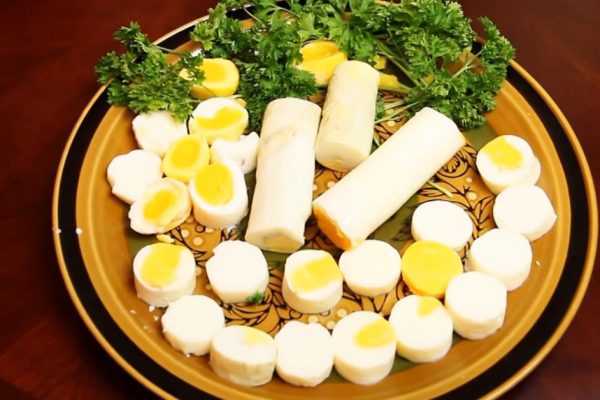 Как приготовить длинные яйца