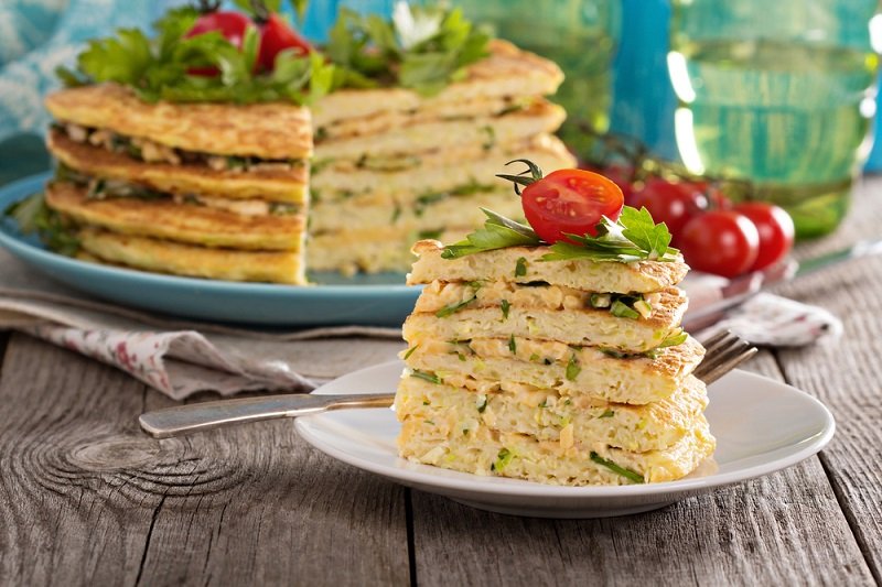 блинчики из кабачков