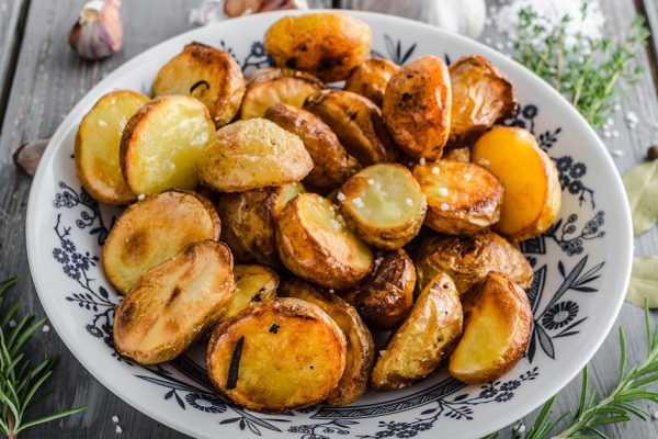 Картофель в соевом соусе