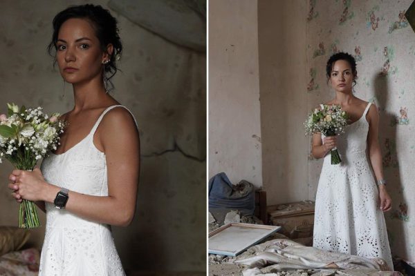 Накануне свадьбы вражеская ракета разрушила дом женщины, грустная, но непокоренная невеста поделилась трогательными снимками