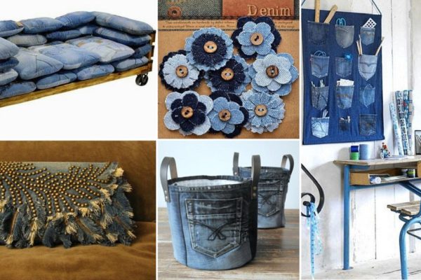 Что шьют из старых джинсов любители хендмейда