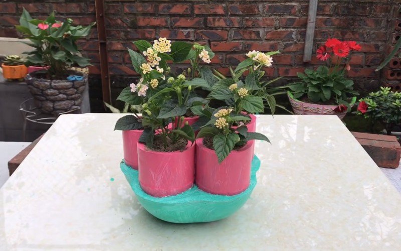 горшок для цветов без дырок