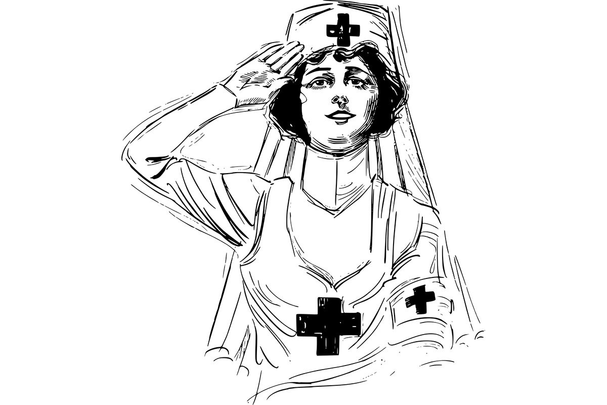 Форма медсестры рисунок