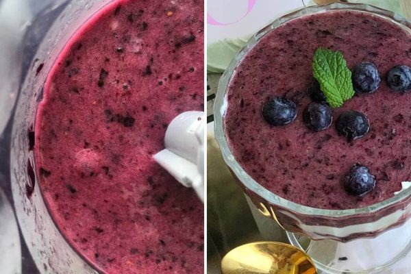 Когда первая клубника на даче созревает, готовлю десерт «Две полосочки»