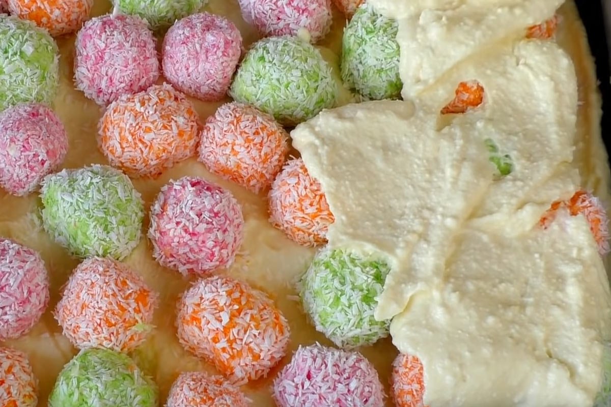 праздничная выпечка из творога