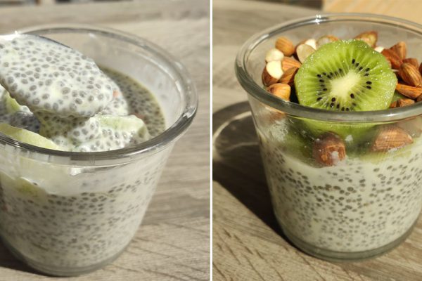 Готовлю чиа-пудинг впрок, целую неделю не переживаю, чем кормить семью по утрам
