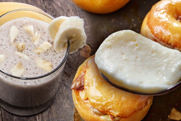 Рецепт низкокалорийного десерта с фруктами