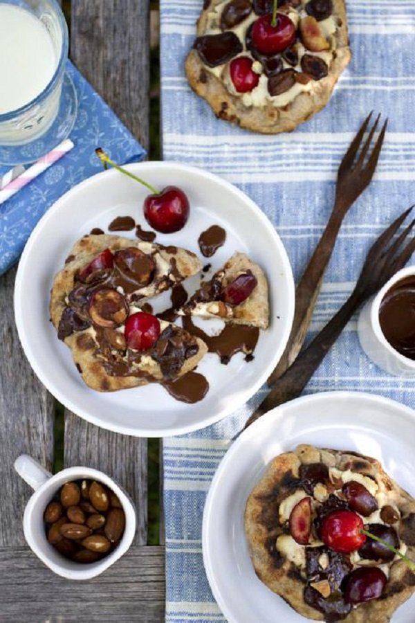 шоколадная пицца