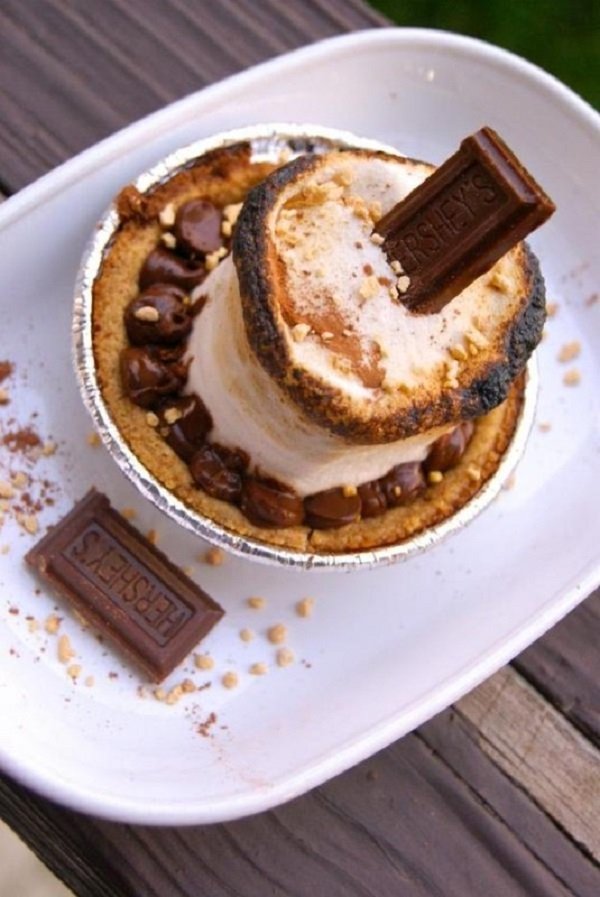 зефир с шоколадом