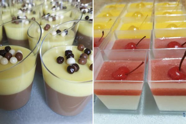 Десерты в стаканчиках для неожиданно нагрянувших гостей, предупредили за пару часов до прихода