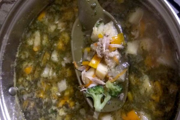 Рецепт куриного супа без картофеля