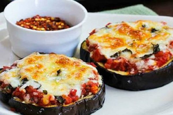 Диетическое блюдо из баклажанов