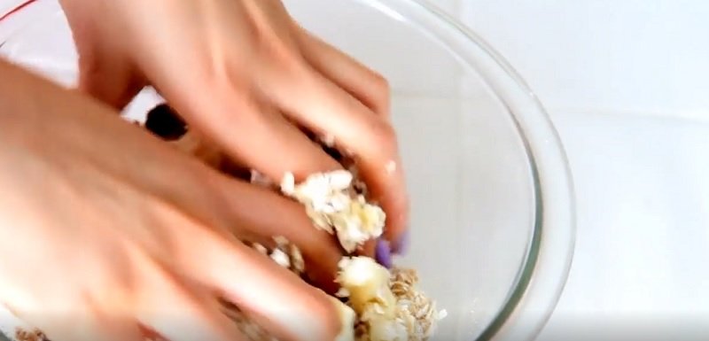 диетическое овсяное печенье