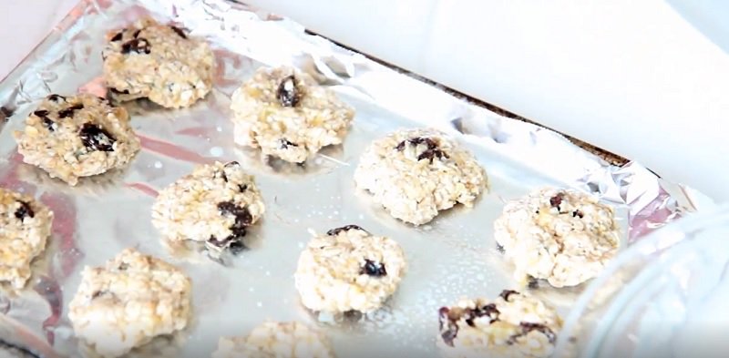 диетическое овсяное печенье