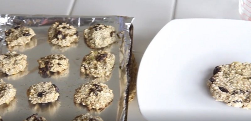 диетическое овсяное печенье