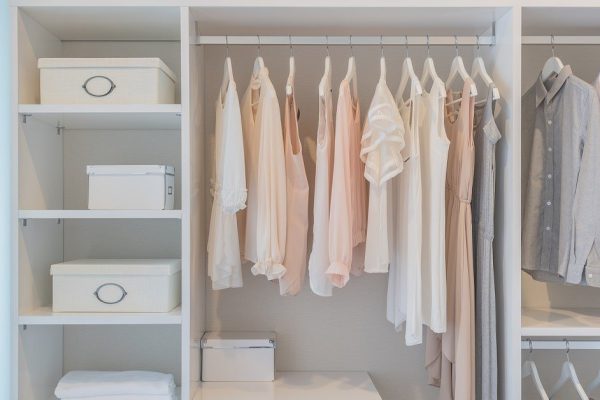 Схема правильно оборудованной гардеробной комнаты