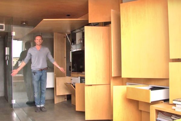 То, что он сделал на 24 м², просто не укладывается в голове! Лучший дизайн маленькой квартиры.