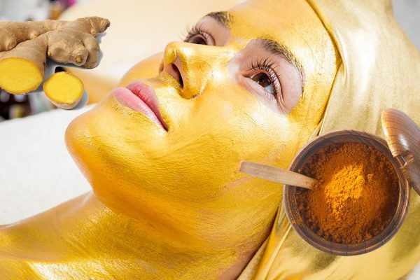 Рецепт домашней маски с имбирем и куркумой