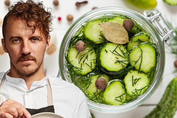 Евгений Клопотенко учит молодых хозяек правильно мариновать огурцы, толковые советы