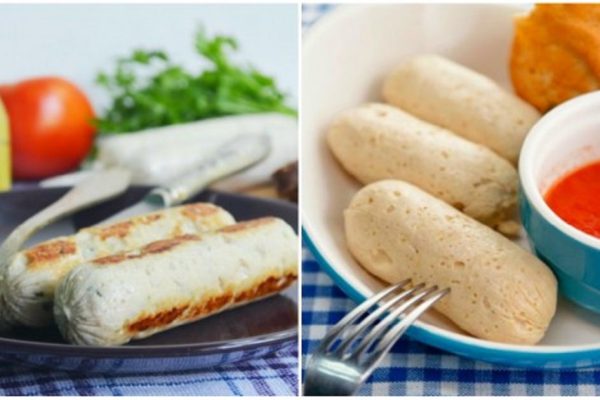 Домашние сосиски из курицы