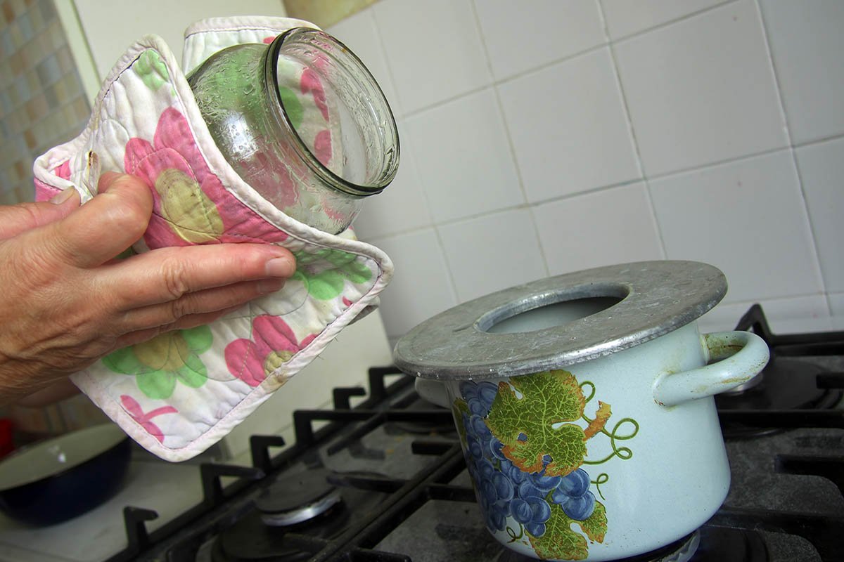 стерилизация банок