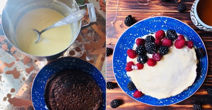 торт из блинов