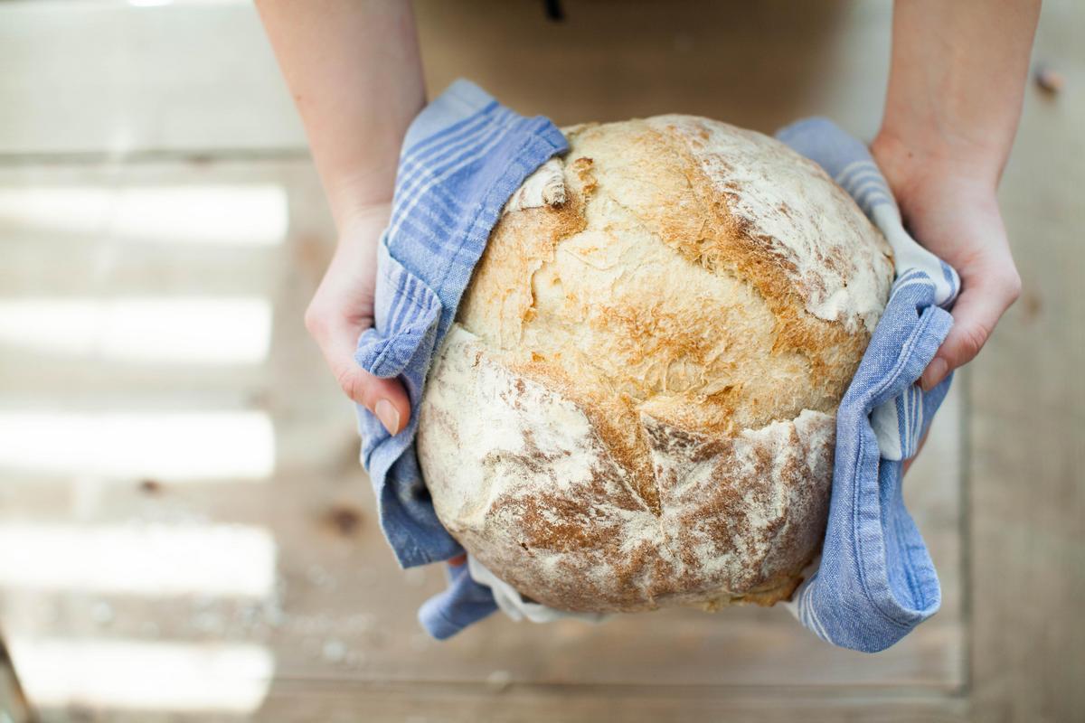 домашний пшеничный хлеб