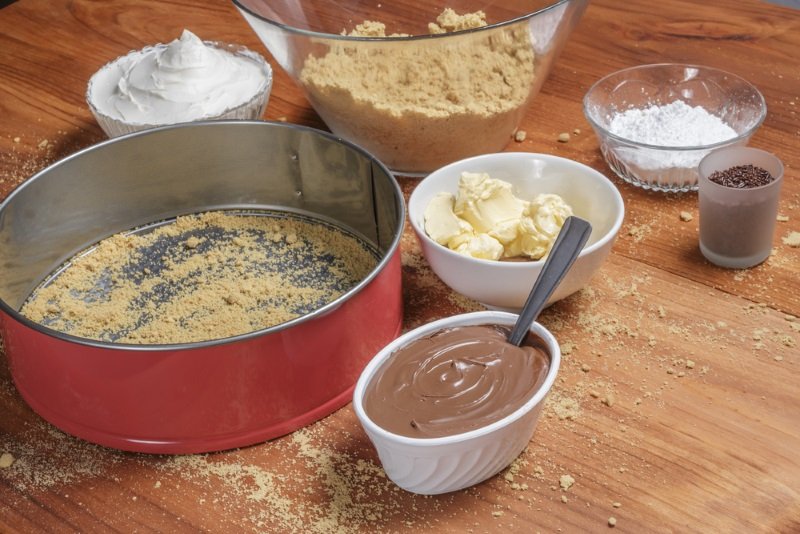 шоколадный торт без миксера