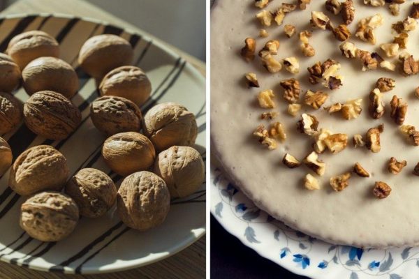 Инструкция по приготовлению итальянского торта с грецкими орехами и сливками