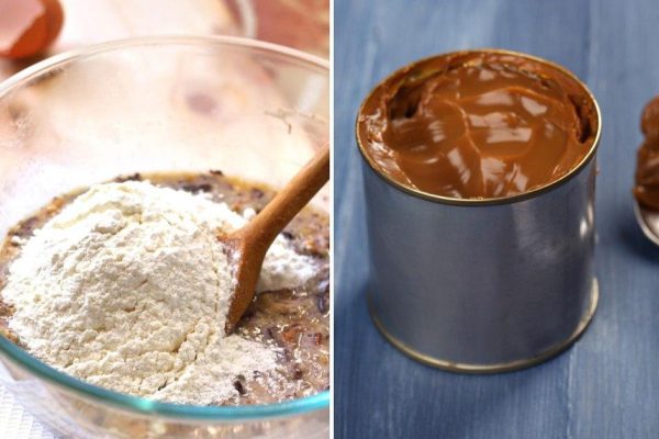 Рецепт торта с орехами и сгущенкой