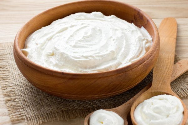 Приготовление заварного крема из творога