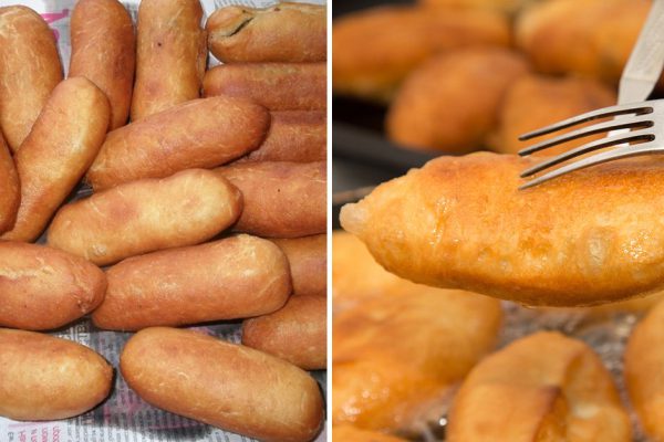 Рецепт дрожжевого теста для жареных пирожков