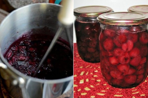 Черешен в этом году в избытке, поэтому я решила приготовить из них вкуснейший конфитюр