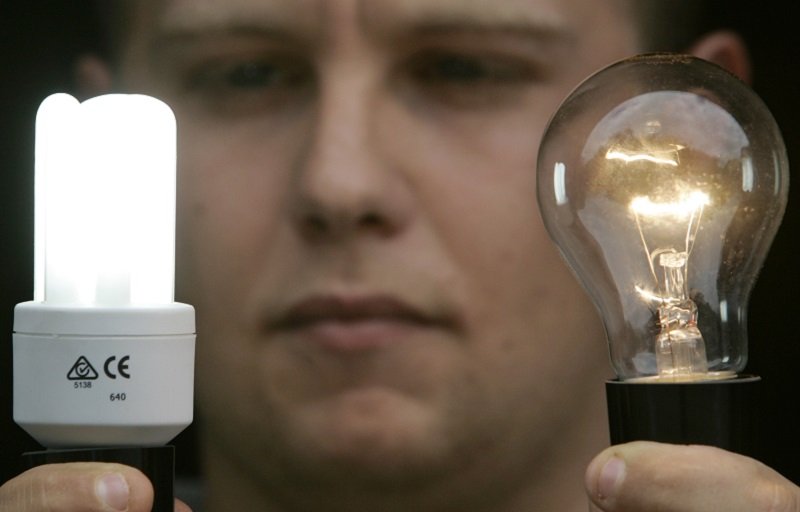 вред энергосберегающих лампочек
