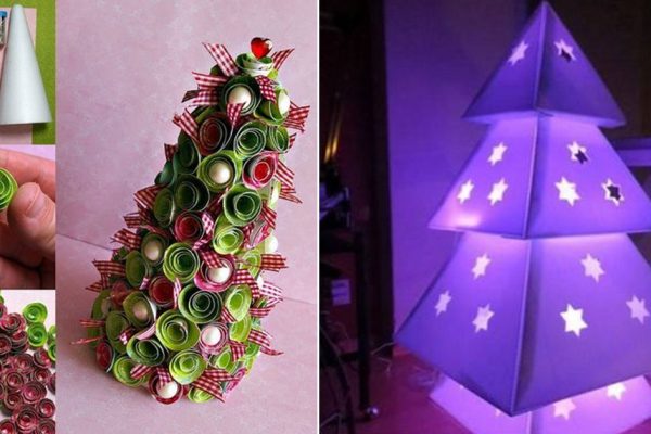 Подборка альтернативных новогодних елочек