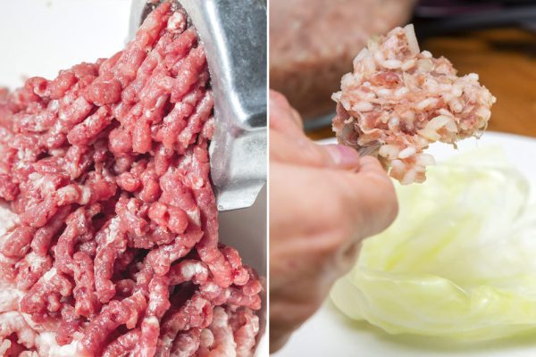 Чтобы не истязать себя приготовлением голубцов, скручиваю 1 огромный капустный рулет, по вкусу напоминает сармале, румынские голубцы