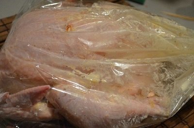 курица, фаршированная гранатом