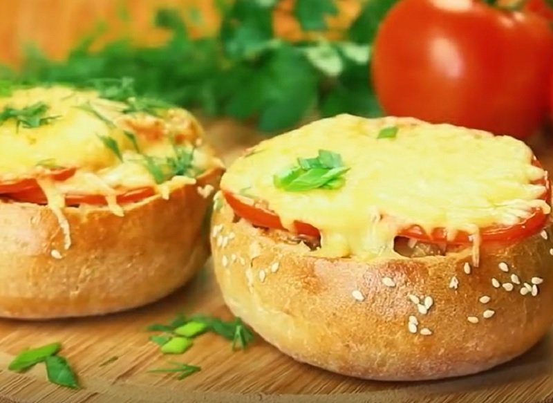 фаршированные булочки