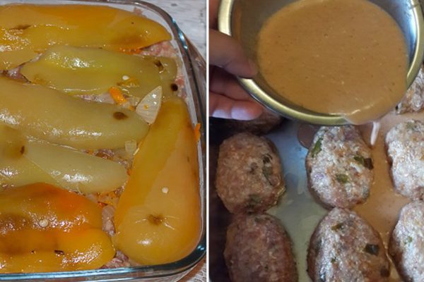 Ленивые «фаршированные» перцы