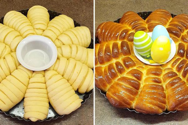 На Пасху у нас будет гостить свекровь, моя добрая Фея-крестная, и я испеку такой пирог