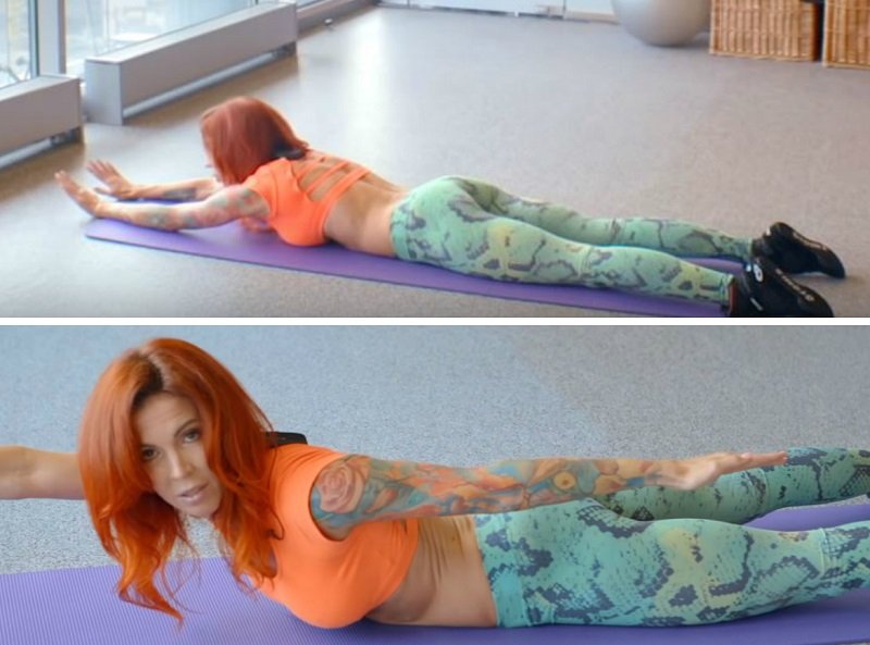 осанка до и после