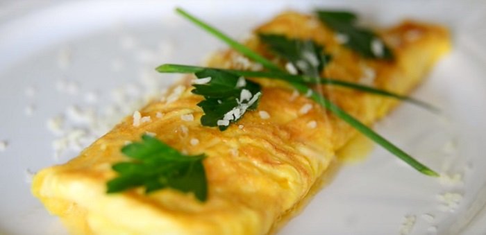 французский омлет в мультиварке