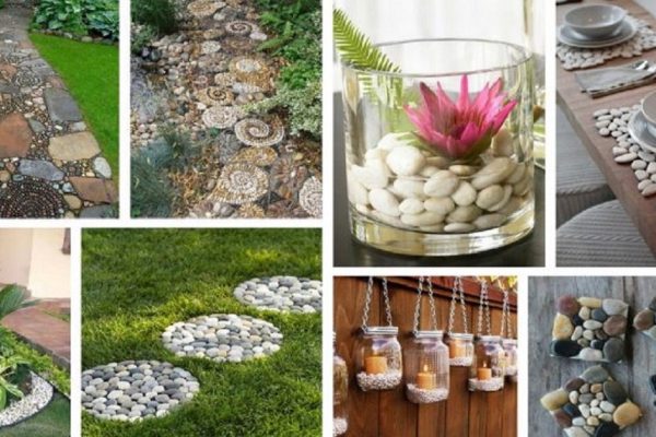 Как использовать гальку для ландшафтного дизайна