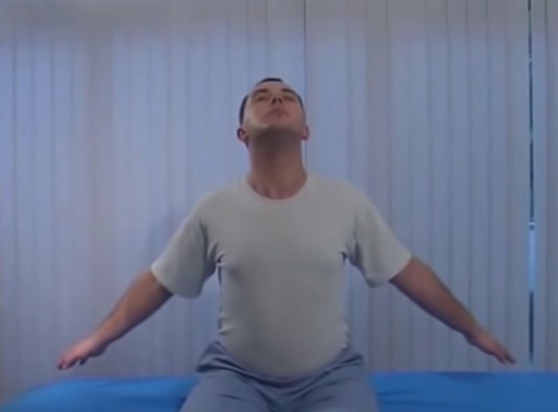 гімнастика для шиї доктора Шішоніна при гіпертонії