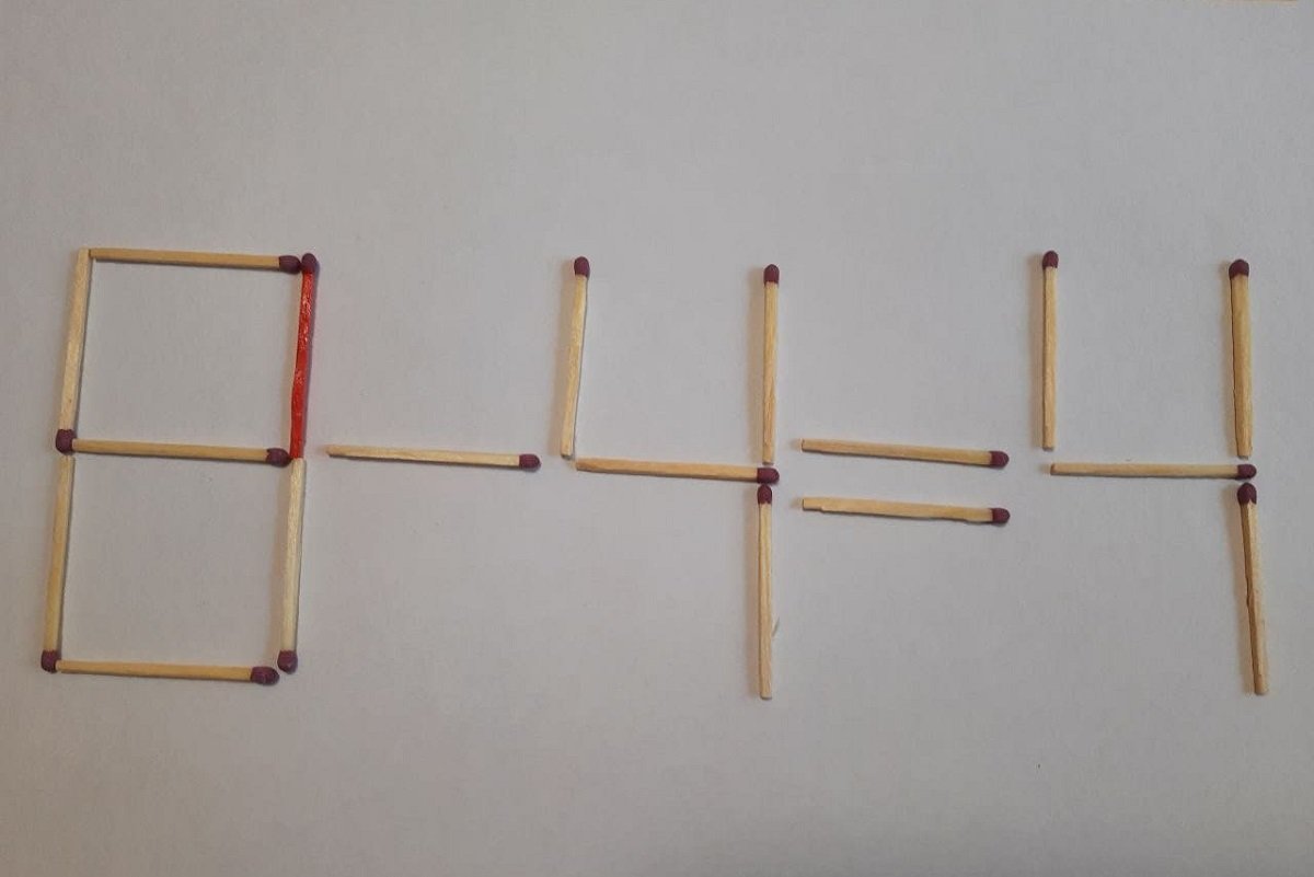 головоломки со спичками