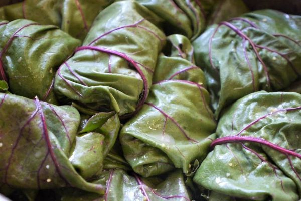 Голубцы из свекольных листьев, которым даже долма не соперница